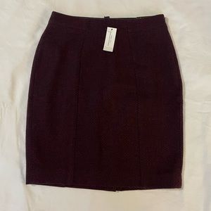 Banana Republic Tweed Pencil Skirt